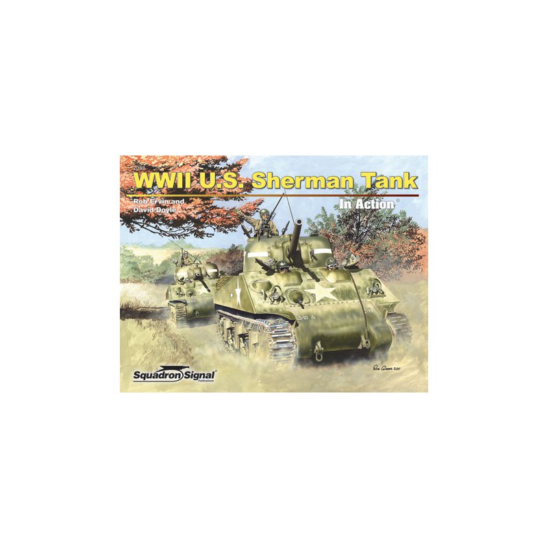 Livre WWII US SHERMAN - IN ACTION