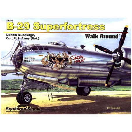 Livre B-29 SUPERFORTRESS WALK AROUND