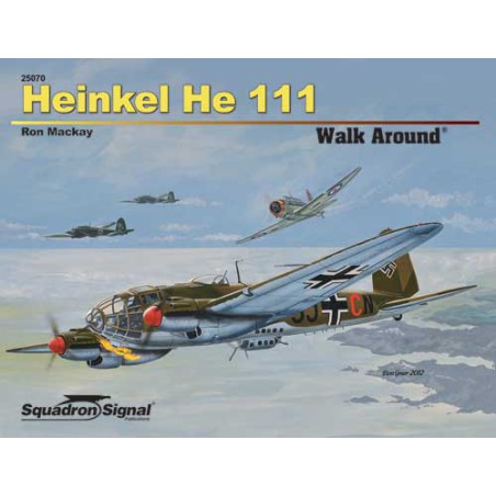 HEINKEL HE 111 WALK AROUND BOOK | Scientific-MHD