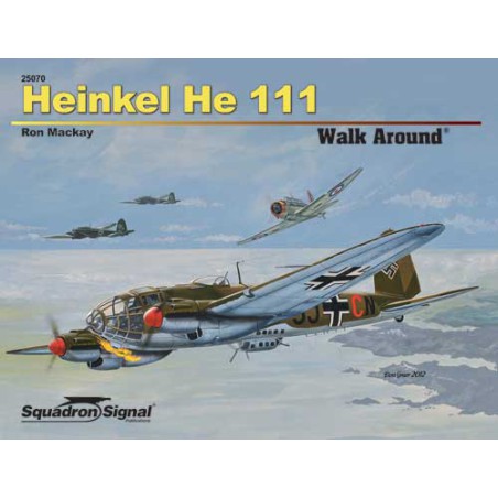 Livre HEINKEL HE 111 WALK AROUND