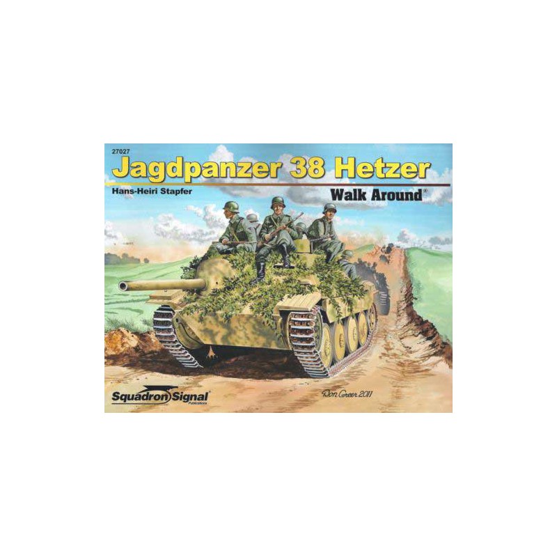 Livre JAGDPANZER 38 HETZER WALK AROUND