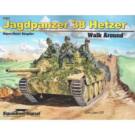 Livre JAGDPANZER 38 HETZER WALK AROUND