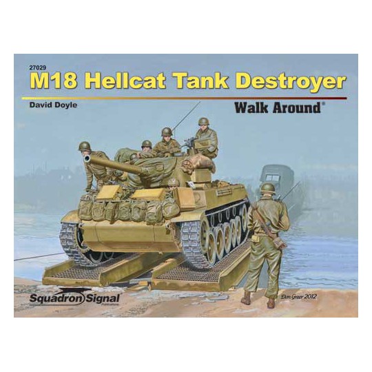 Livre M18 HELLCAT TANK DESTROYER WALK AROUND
