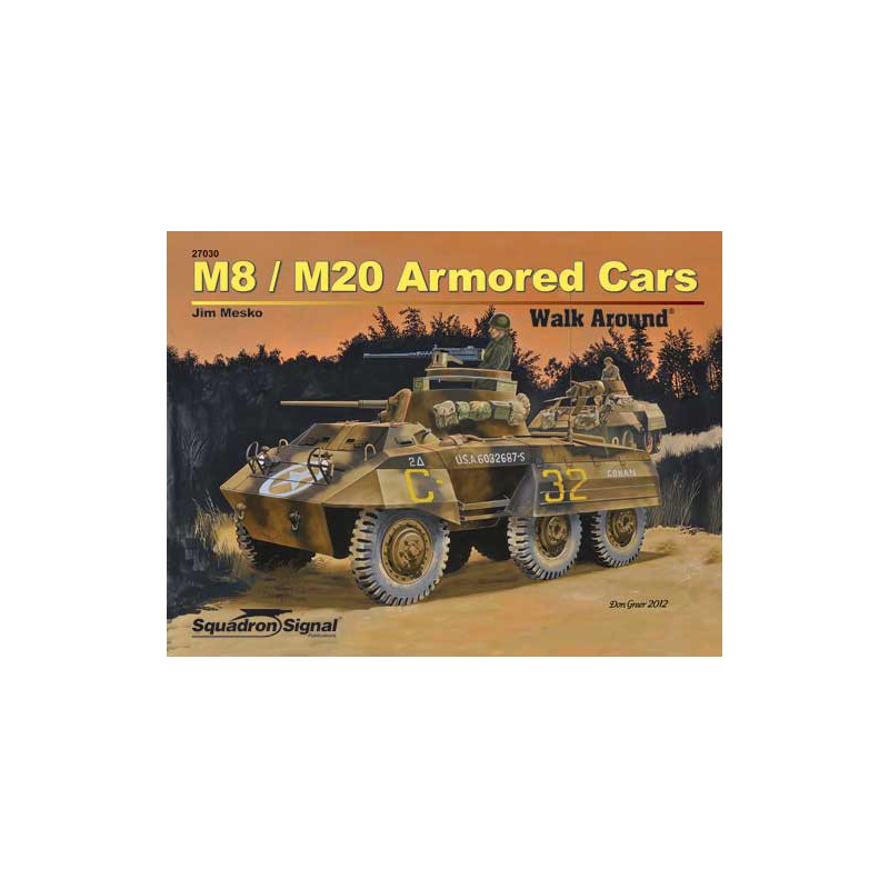 Livre M8/M20 ARMORED CAR WALK AROUND