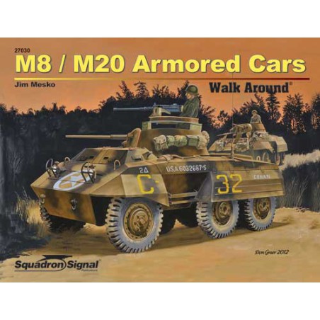Buch M8/M20 gepanzerter Auto laufen herum | Scientific-MHD