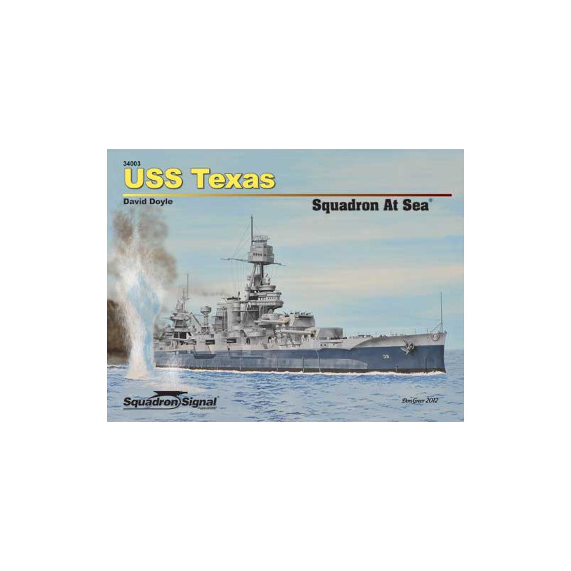 Livre USS TEXAS SQUADRON AT SEA