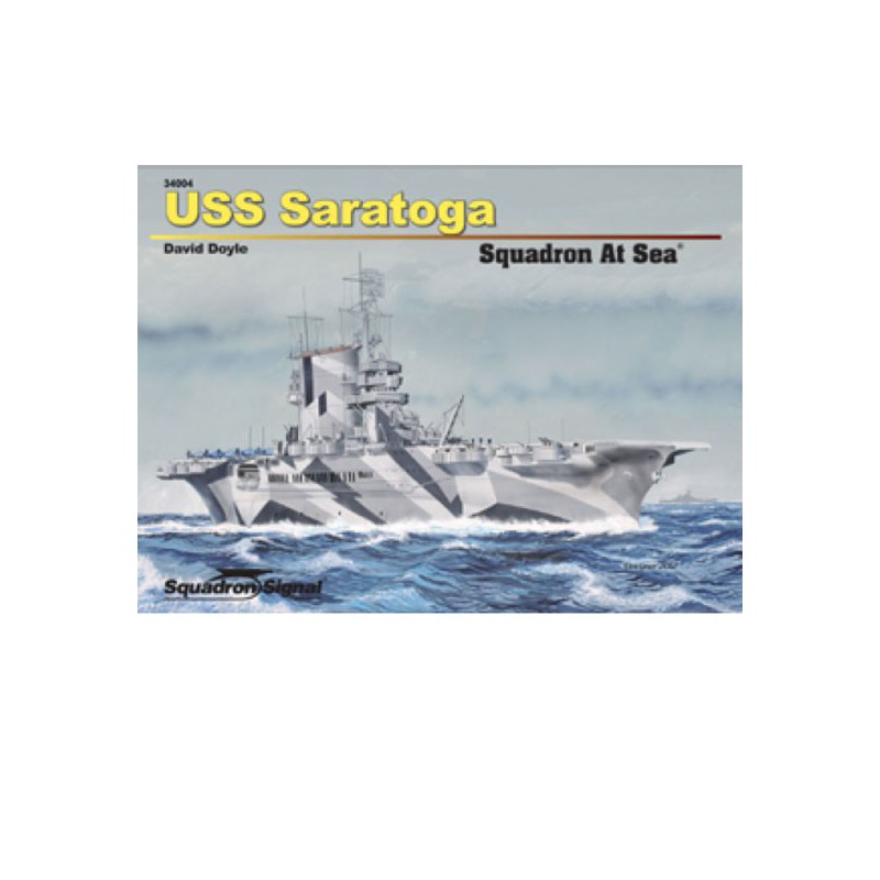Livre USS SARATOGA SQUADRON AT SEA