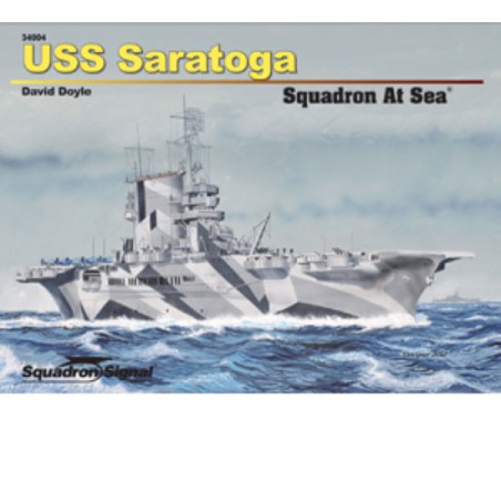 Livre USS SARATOGA SQUADRON AT SEA