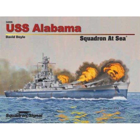 Livre USS ALABAMA AT SEA