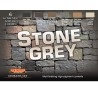 Acrylic painting set 6 Gray stone shades | Scientific-MHD