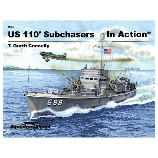 Livre US 110 FOOT SUBCHASERS in act.