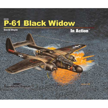 Livre P-61 BLACK WIDOW IN ACTION
