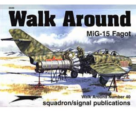 MIG-15 WALK BOOK AROUND | Scientific-MHD