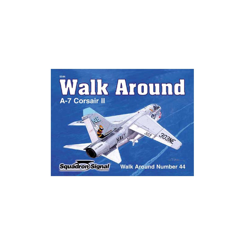 Livre A-7 CORSAIR II WALK AROUND