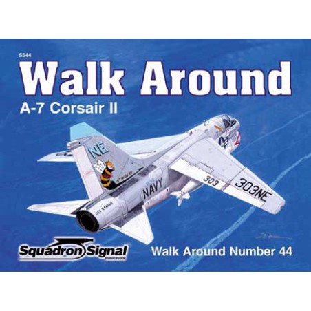 Livre A-7 CORSAIR II WALK AROUND