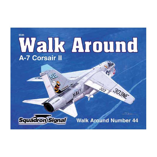 Livre A-7 CORSAIR II WALK AROUND