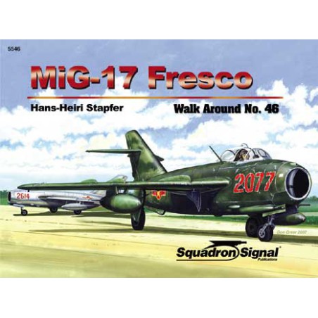 MIG-17 book FRESCO WALK AROUND | Scientific-MHD
