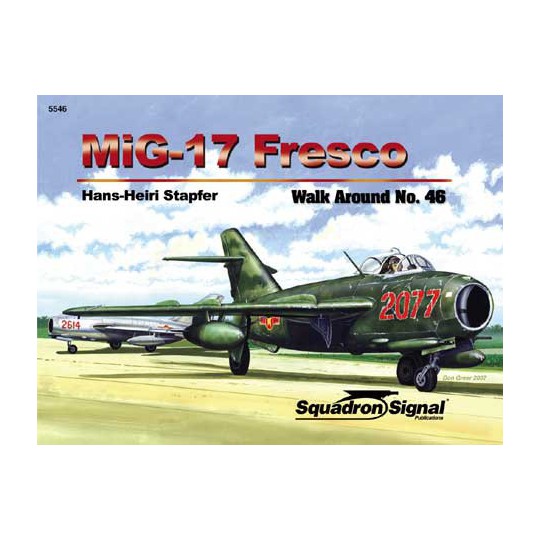 Livre MIG-17 FRESCO WALK AROUND