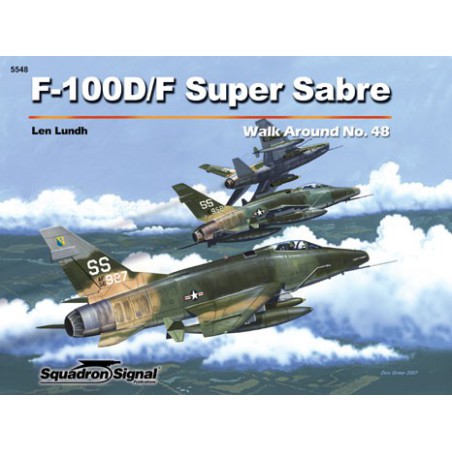 Livre F-100D/F SUPER SABRE WALK AROUND