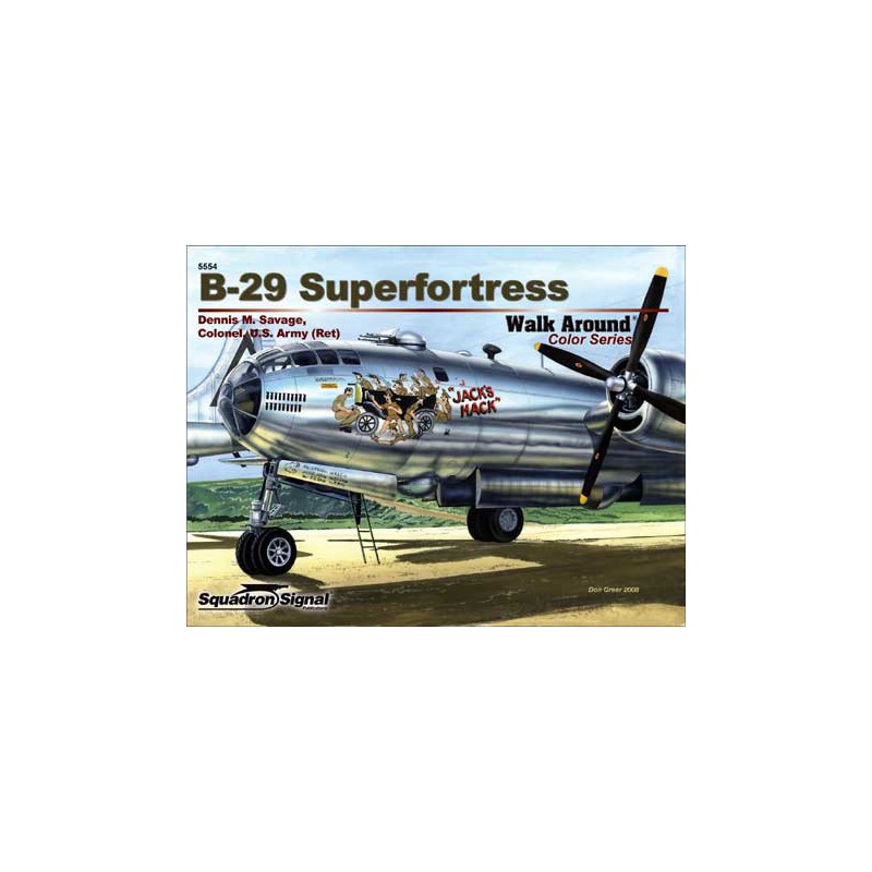 Livre B-29 SUPERFORTRESS COLOR WALK AROUND
