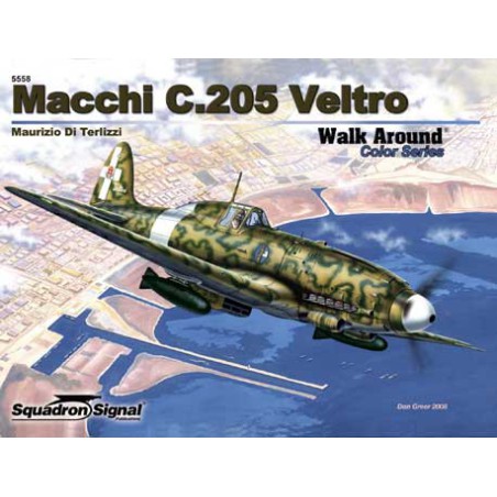 Macchi C.205 book Color Walk Around | Scientific-MHD