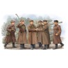 Figurine SOVIET ARTILLERY-COMMANDER INSPECTION