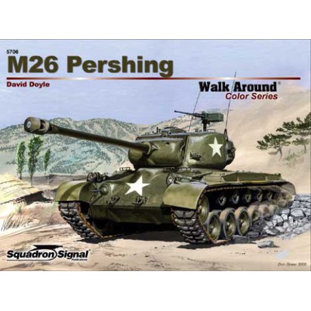 Livre M26 PERSHING COLOR WALK AROUND