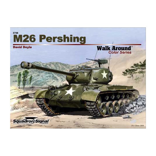 Livre M26 PERSHING COLOR WALK AROUND
