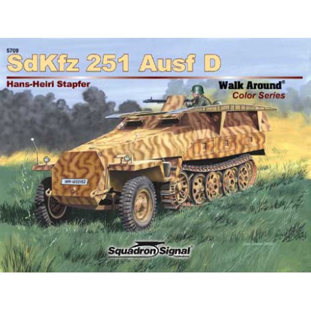 Livre SDKFZ 251 Ausf D COLOR WALK AROUND