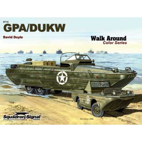 GPA and Dukw Color Walk Around book | Scientific-MHD