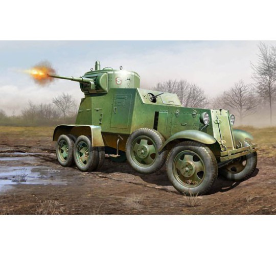 Ba-3 Armor because 1/35 plastic tank model Ba-3 Armor because 1/35 plastic tank model | Scientific-MHD