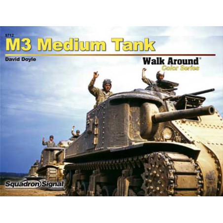 Livre M3 MEDIUM TANK COLOR WALK AROUND