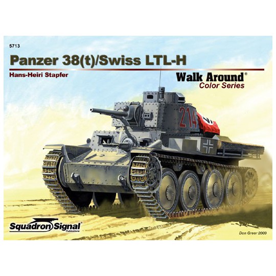 Livre PANZER 38T COLOR Walkaround