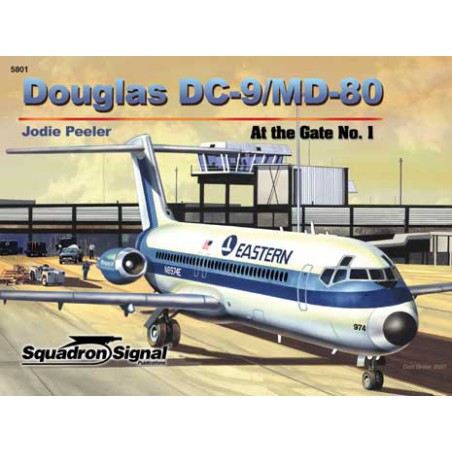 Livre DOUGLAS DC-9/MD-80 COLOR AT THE GATE