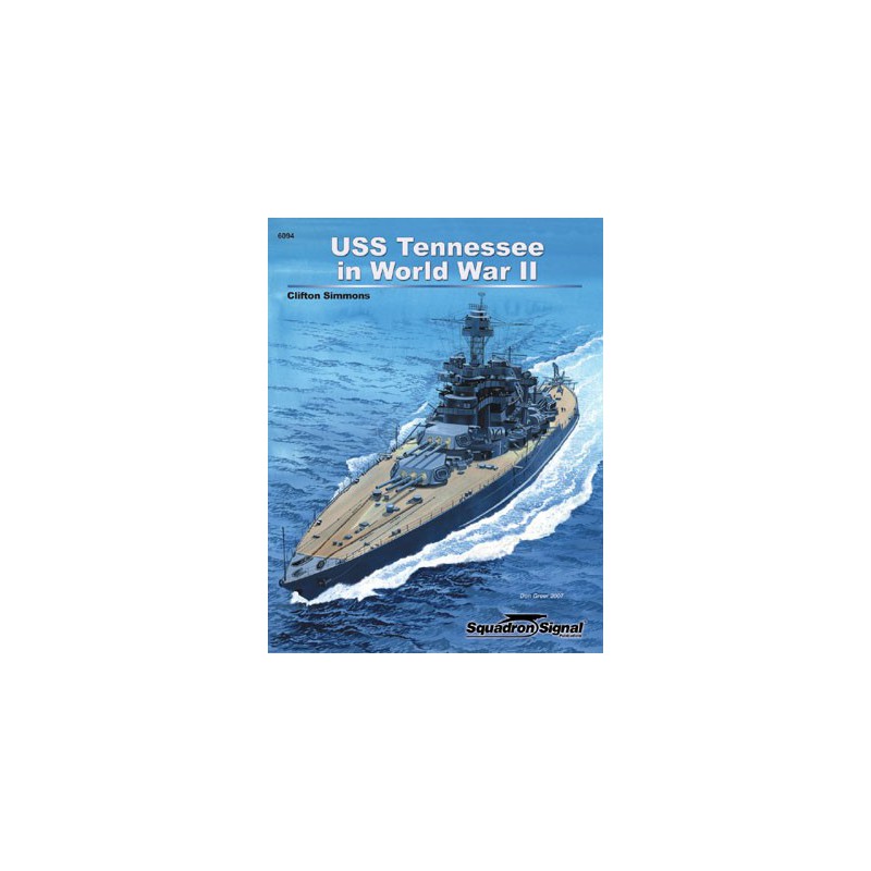 Livre USS TENNESSEE in WW II