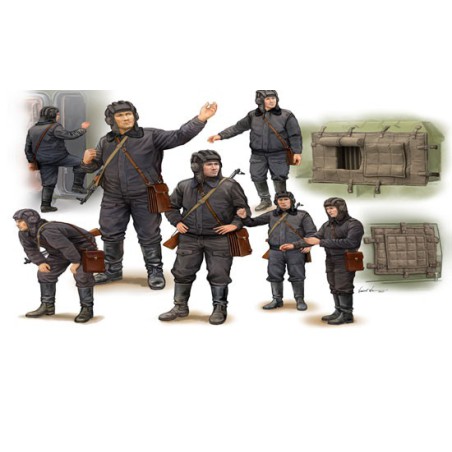 Figurine SOVIET SOLDIER-SCUD B CREW