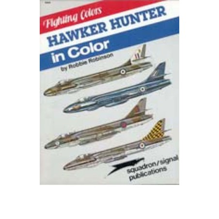 Livre HAWKER HUNTER in COLOR