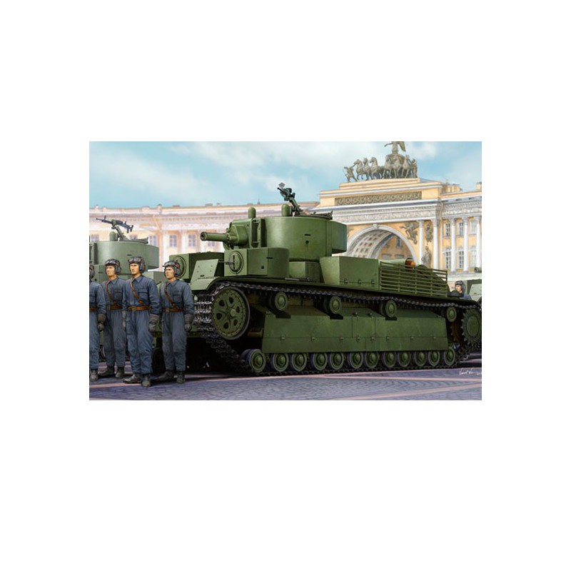 Maquette de Char en plastique T-28E Medium Tank 1/35