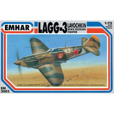 Maquette d'avion en plastique LAVOTCHKIN LAGG31/72