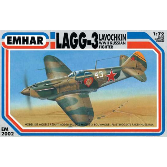 Maquette d'avion en plastique LAVOTCHKIN LAGG31/72