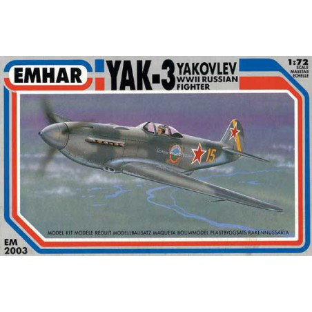 Maquette d'avion en plastique YAK 31/72