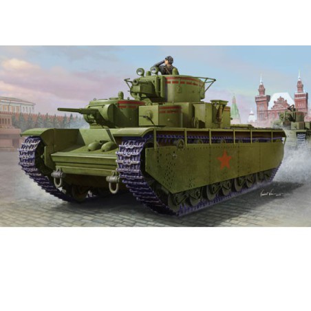 T-35 Heavy Tank Early 1/35 plastic tank model | Scientific-MHD