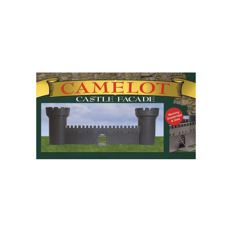 Figurine FACADE CHATEAU CAMELOT avec TOURS