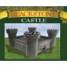Black stone chateau figurine round towers | Scientific-MHD
