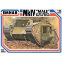 MK IV plastic tank model "male" wwi tank1/35 | Scientific-MHD