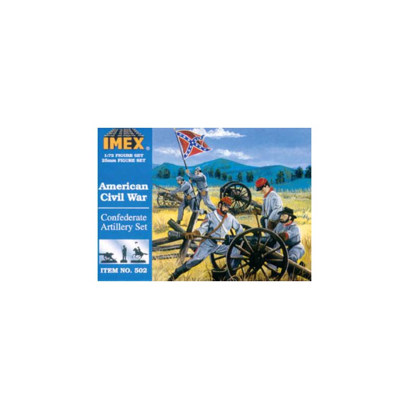 Figurine ARTILLERIE CONFEDEREE1/72