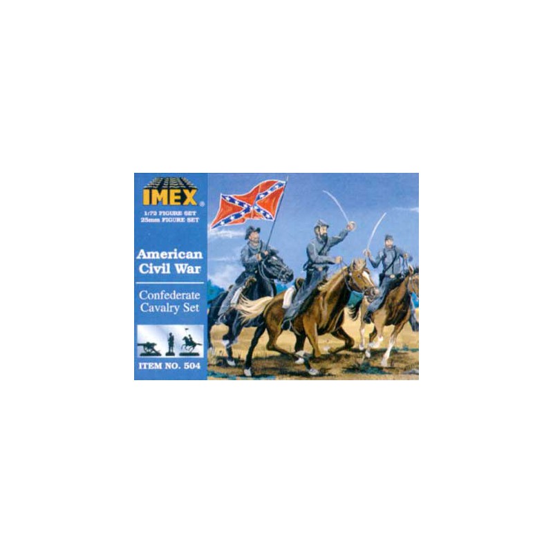 Figurine CAVALERIE CONFEDEREE1/72