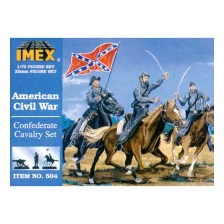 Confederee1/72 cavalry figurine | Scientific-MHD