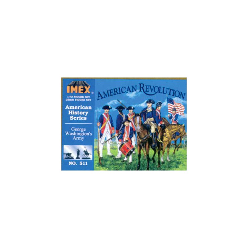 Figurine ARMEE G. WASHINGTON1/72