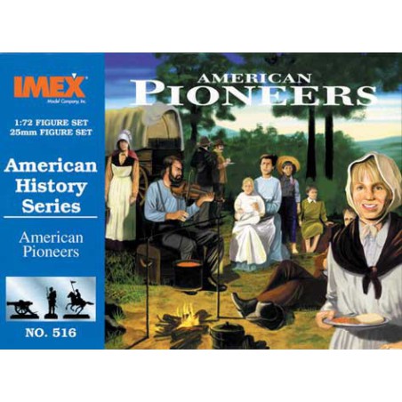 American Pioneers1/72 figurine | Scientific-MHD